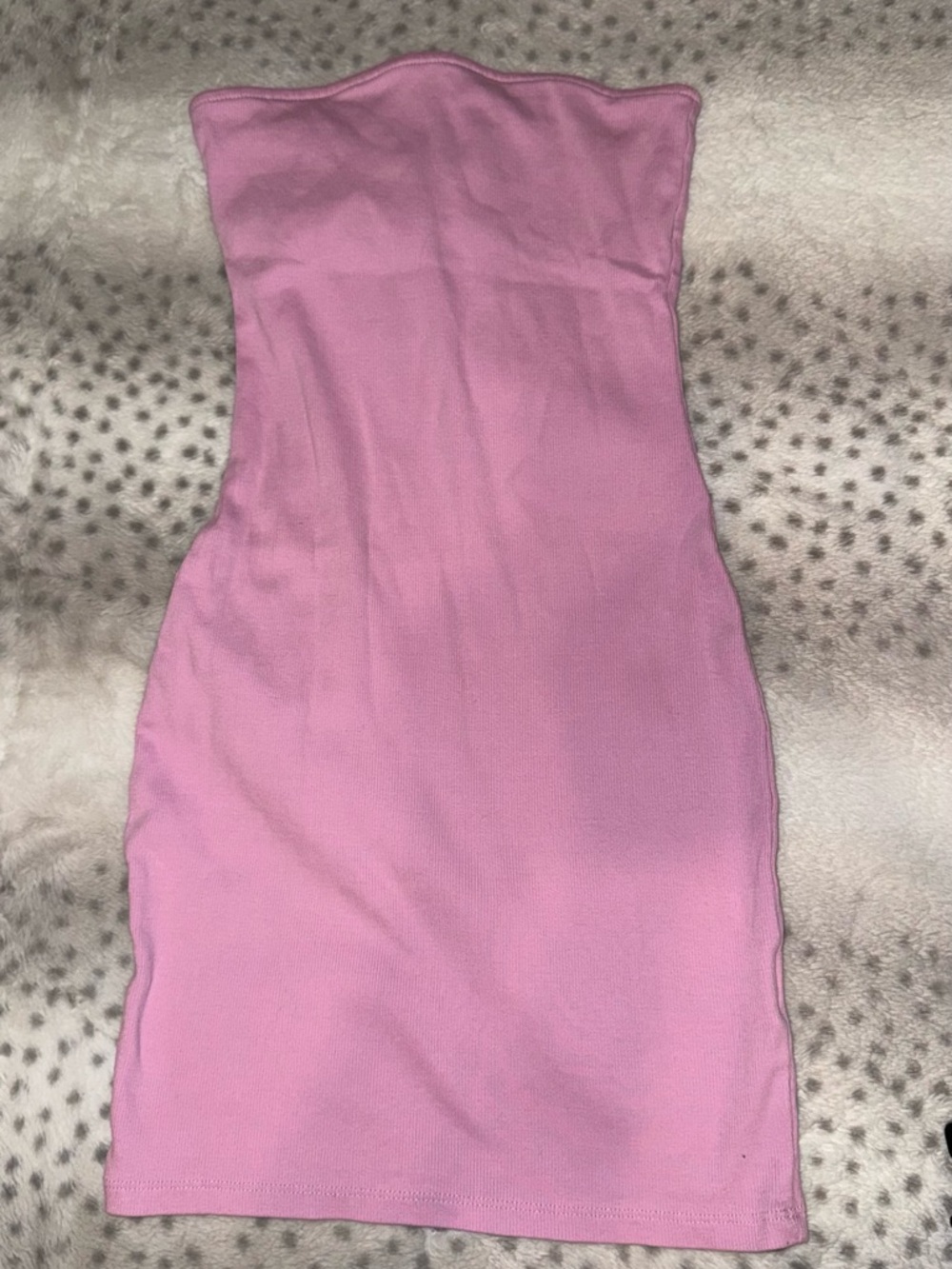 H&M Strapless Pink Bodycon Tube Dress